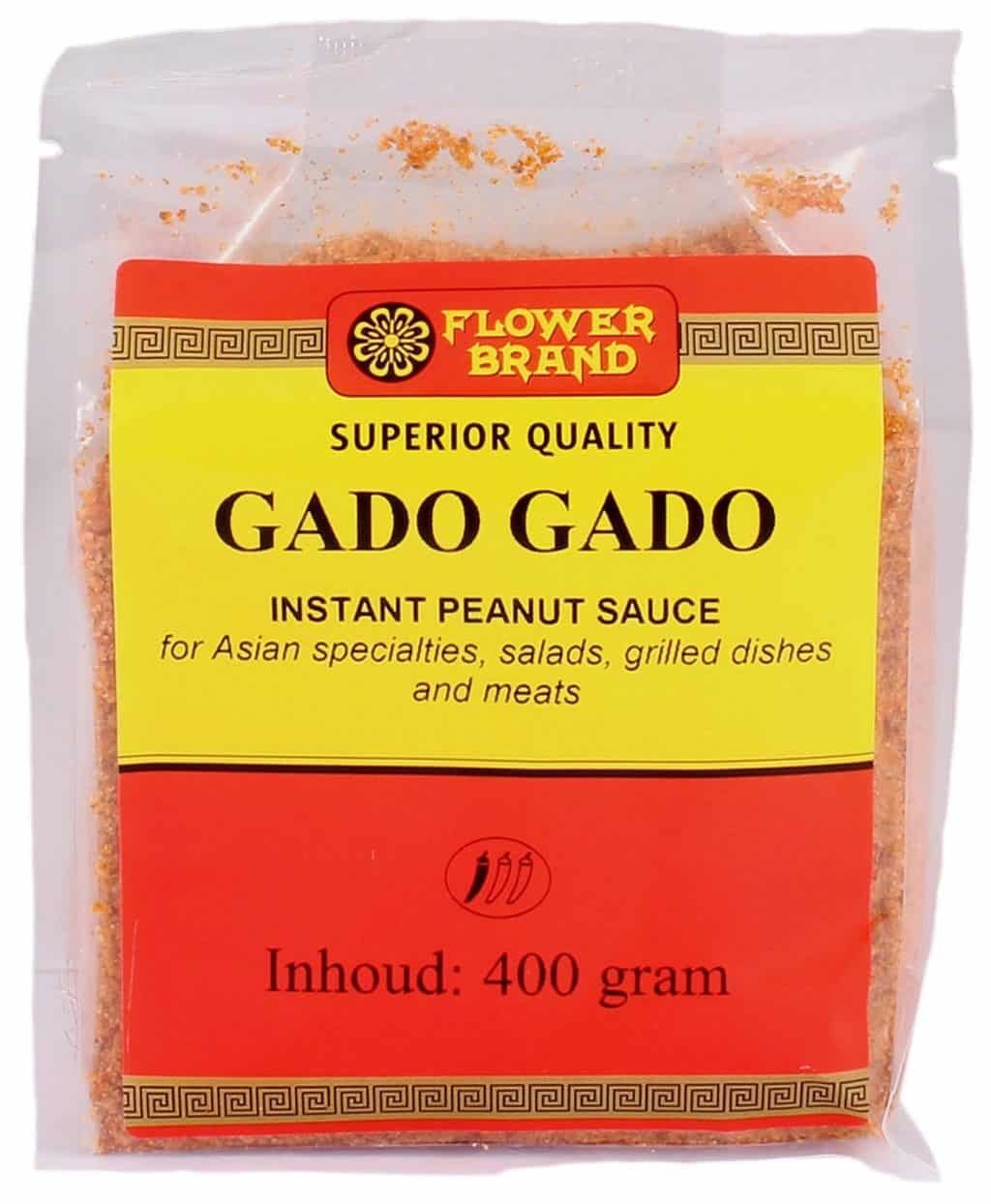 flower brand gado gado peanut sauce 400gr