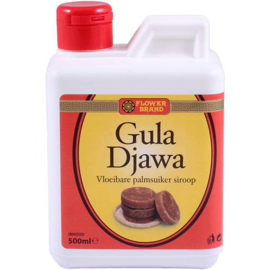 Gula Djawa syrup 500ml Flower brand liquid palm sugar