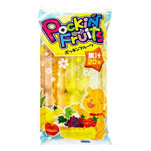 Freezable Pokkin Fruits Mix 20% Fruit Juice 8x60ml Marugo