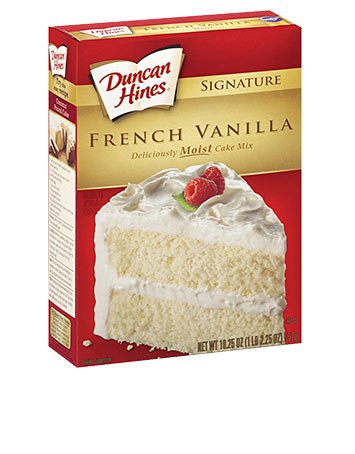 Duncan Hines French Vanilla Cake mix