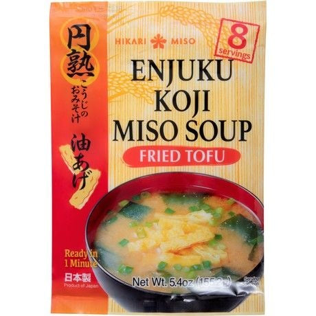 Fried Tofu Miso Soup 155.2g Hikari Enjuku Koji 5.4 oz
