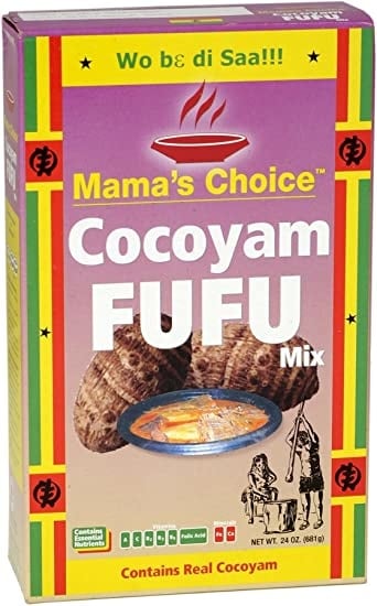 Fufu Mix Cocoyam Mama's Choice 624gr