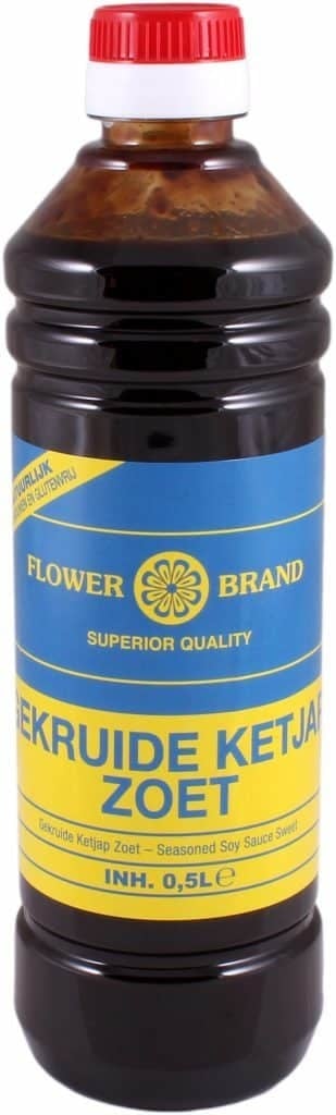 Spicy sweet soy sauce 0.5 L Flower Brand