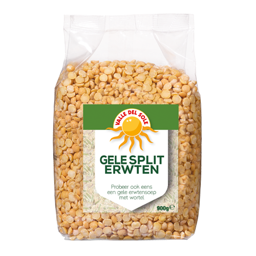 Yellow Split Peas 900g Valle Del Sole