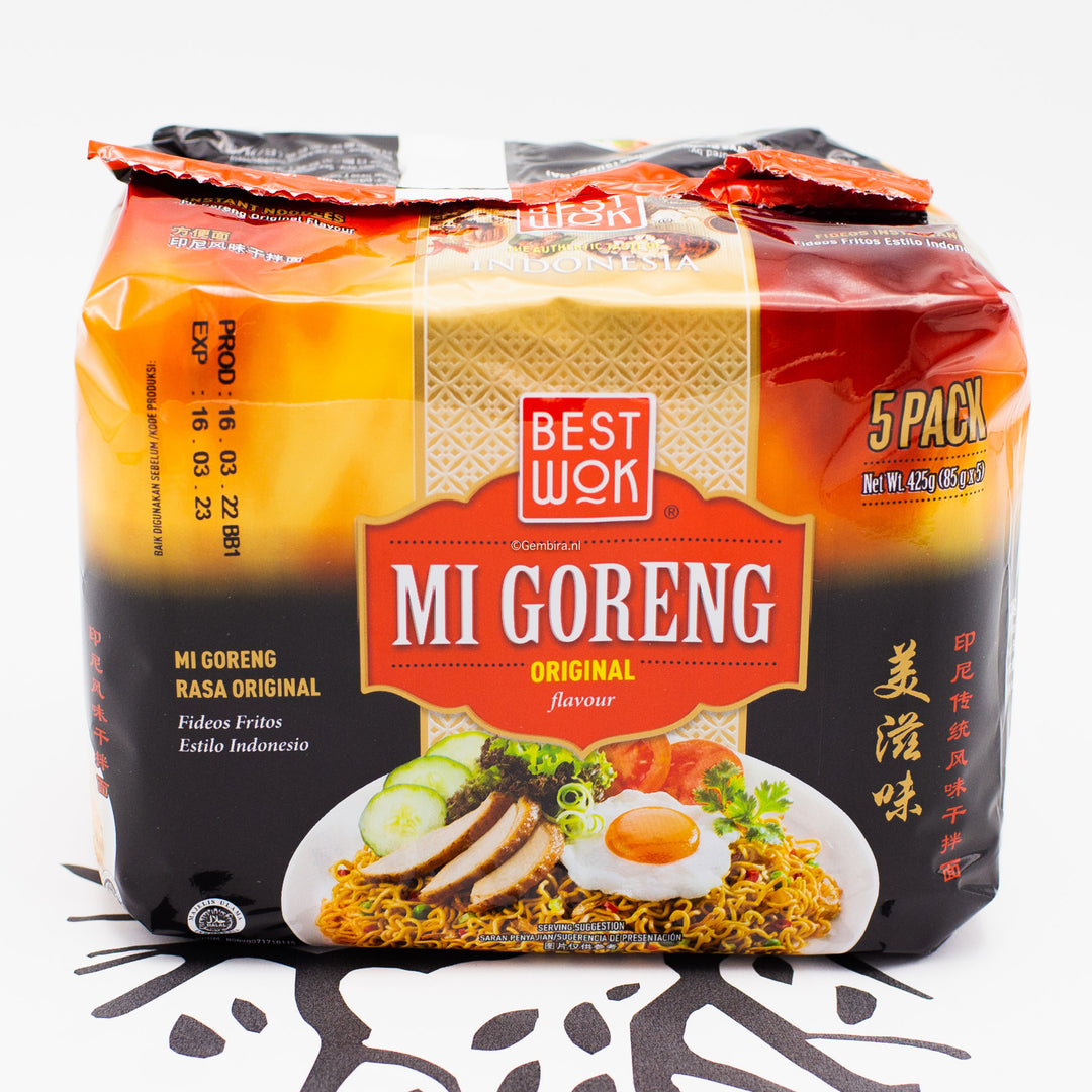 Mi Goreng 5-pack Original Best Wok (5x80g)