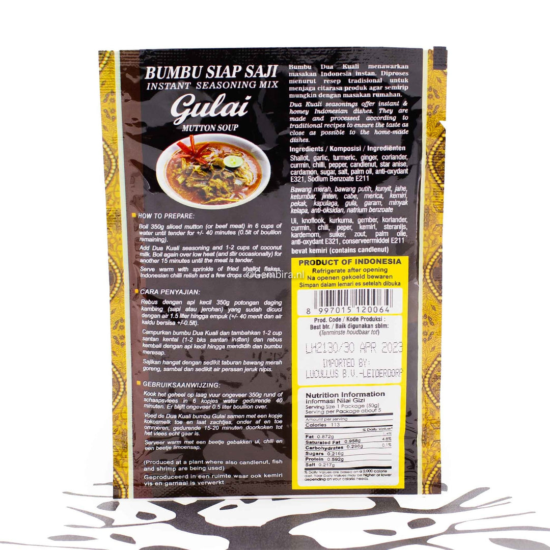 Dua Kuali Mutton Soup Gulai