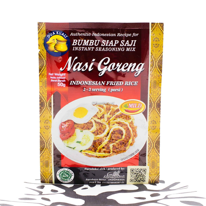 Dua kuali Nasi Goreng 50g