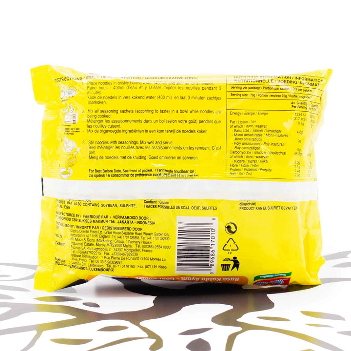 Indomie Chicken Flavor 70g - Export Indonesia