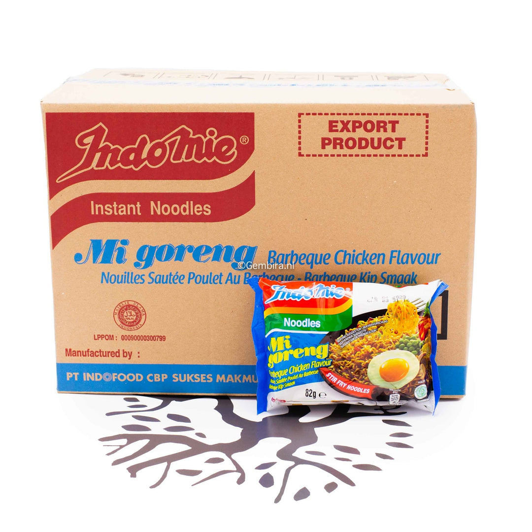 Indomie Mi Goreng Barbeque Chicken 82gr - 40 pieces - Export Indonesia