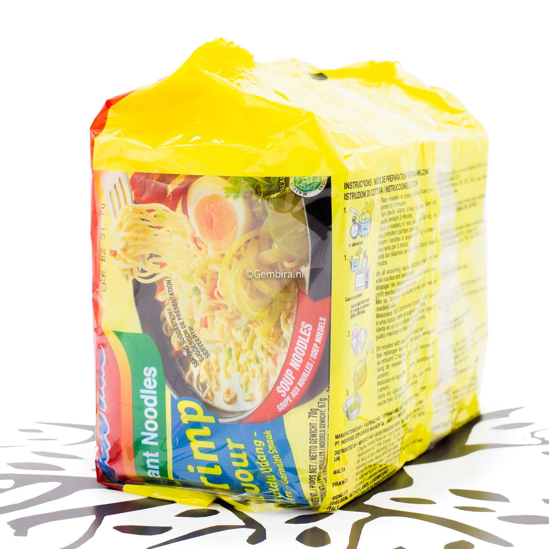EU - Indomie Shrimp 8 x 5 packs 70g Instant Noodles