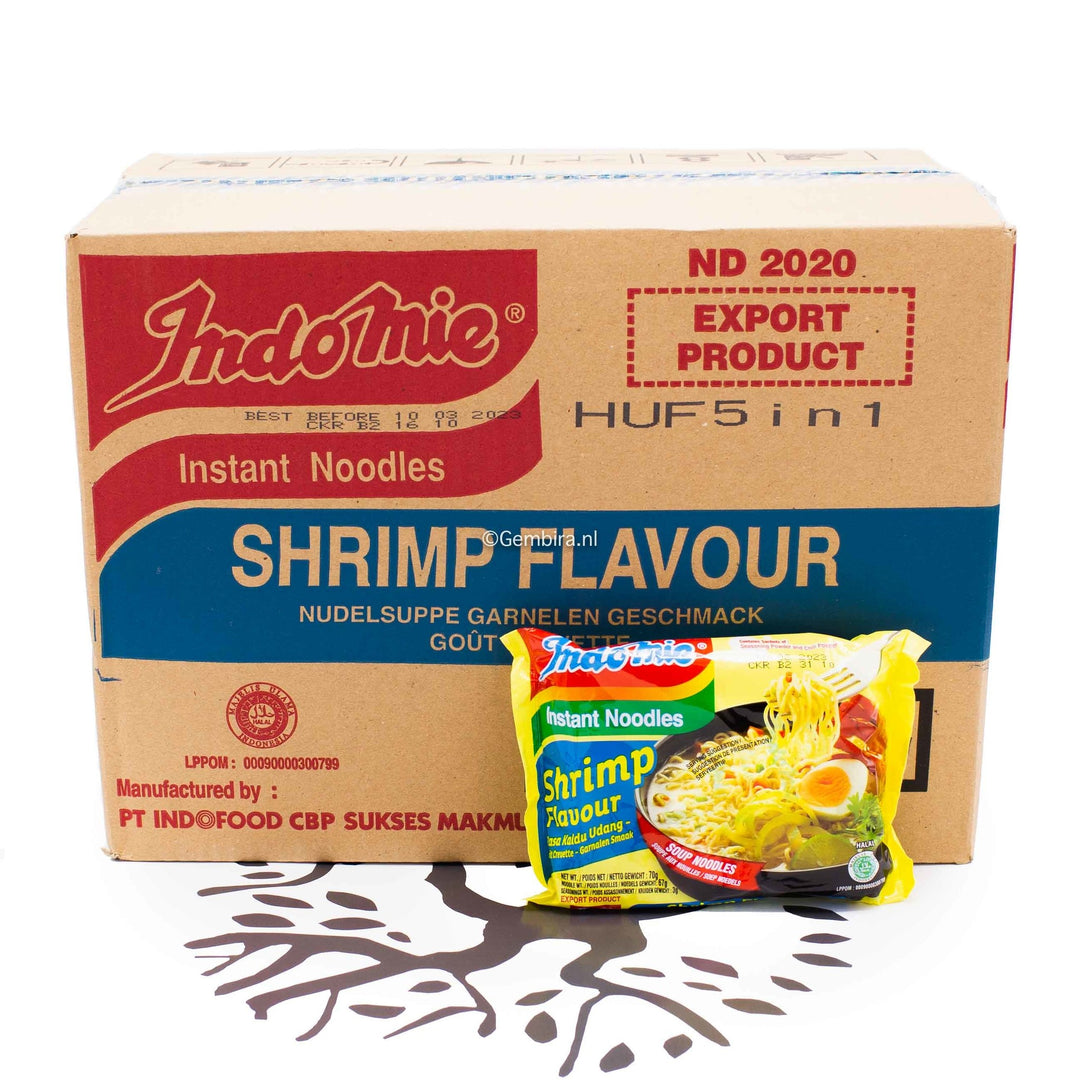 Indomie Shrimp Flavor 40pcs - Export Indonesia
