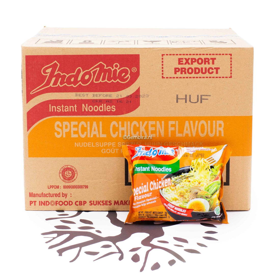 EU - Indomie Special Chicken 8 x 5 packs 75g Instant Noodles