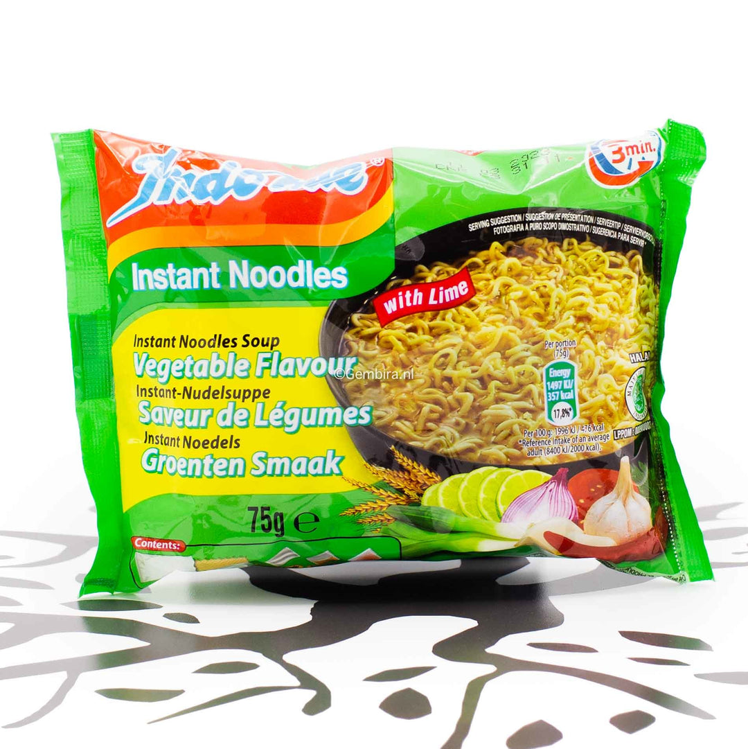 EU - Indomie Vegetable 8 x 5 packs 75g Instant Noodles