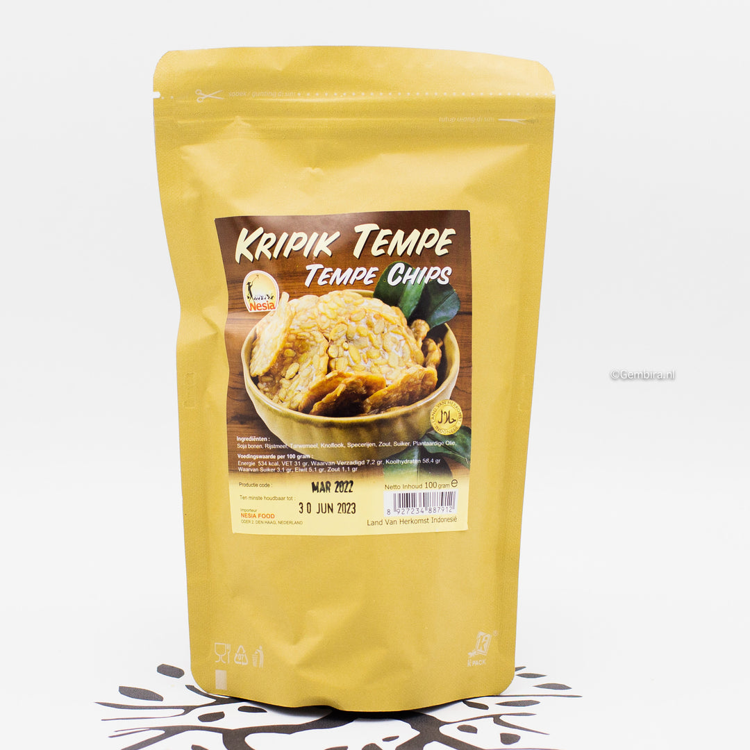 Tempe Chips / Kripik Tempe 100 gr Nesia