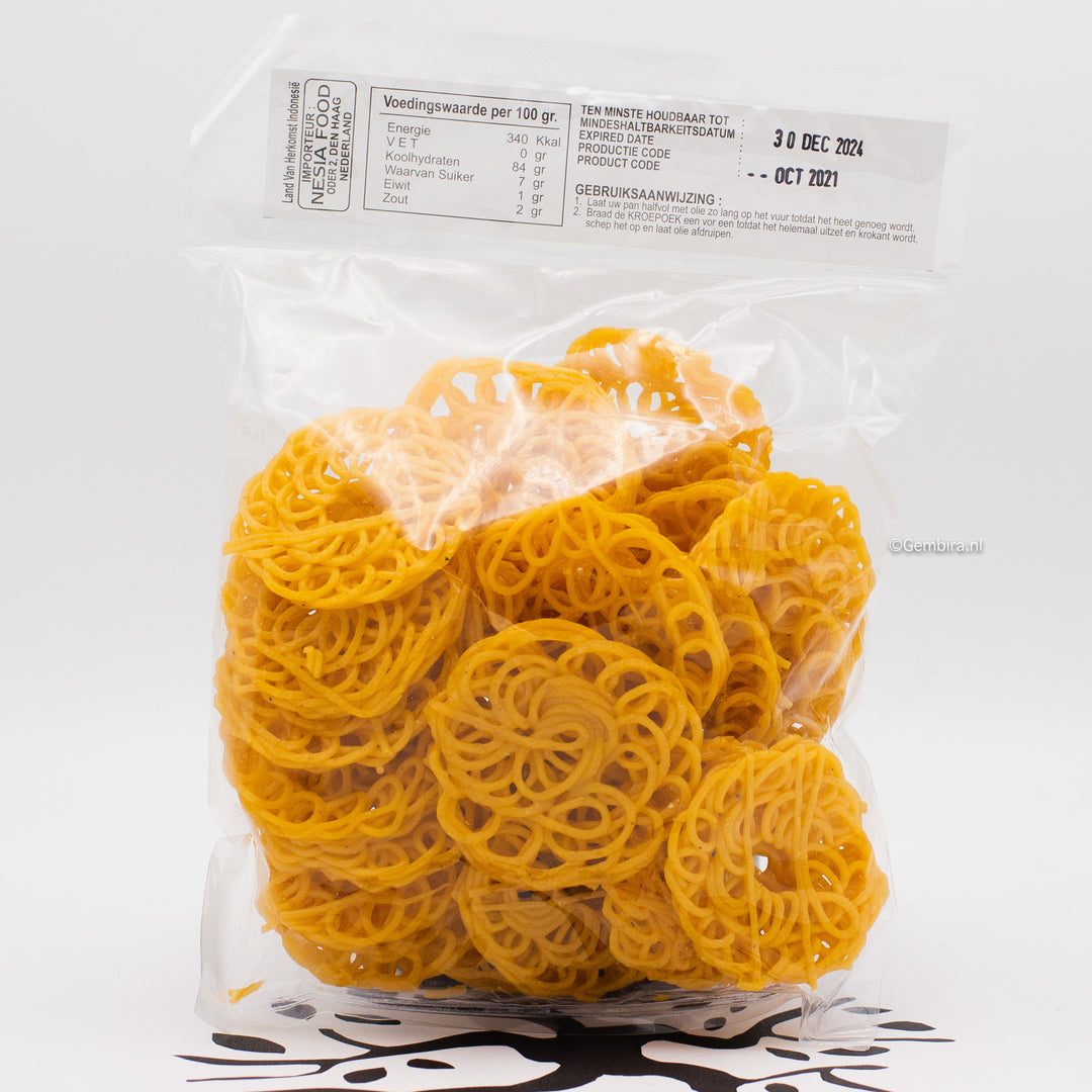 Nesia Teratai Mas prawn crackers bawang 250g