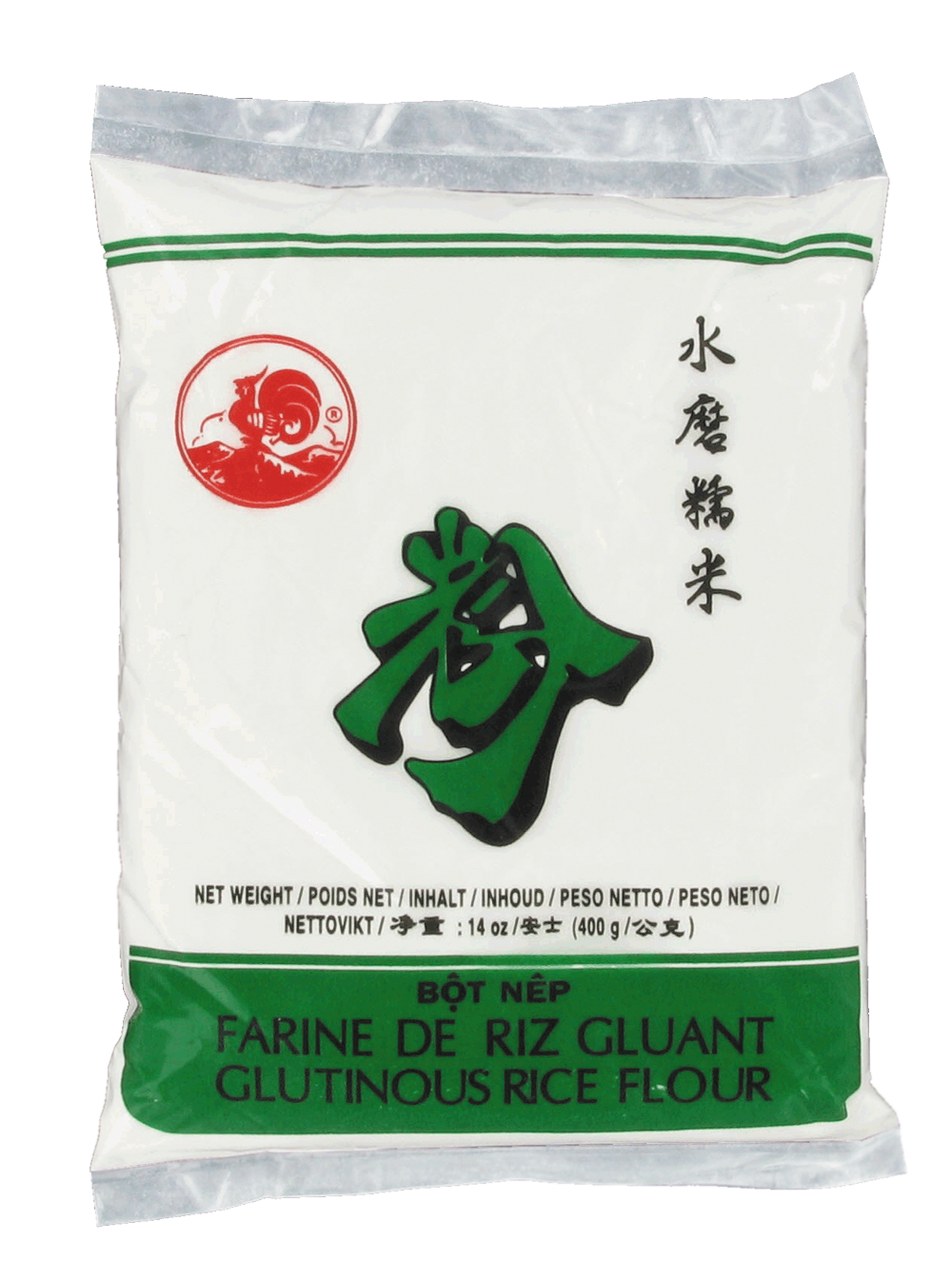 Glutinous Rice Flour 400gr Cock Brand