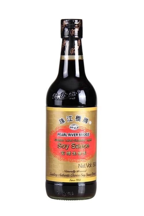 golden label light soy sauce 500ml pearl river bridge