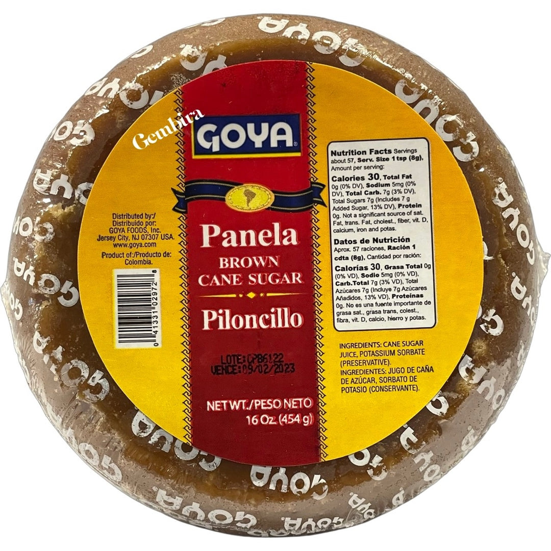 Goya Panela Brown Cane Sugar 16oz - 454g