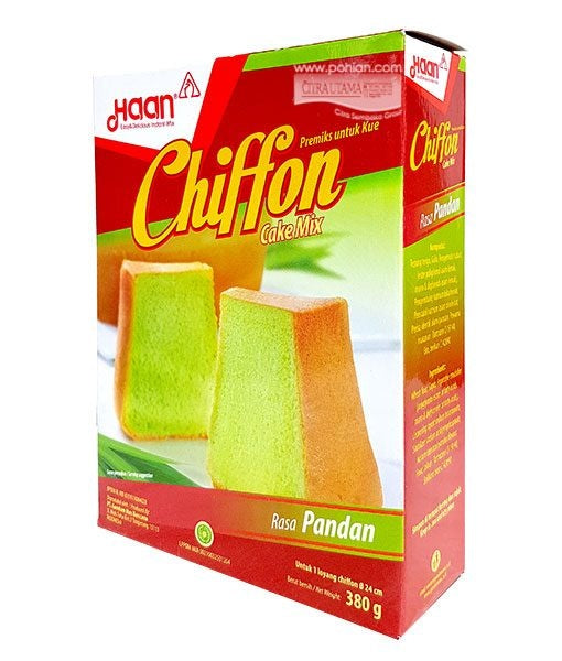 Rooster Chiffon Cake Mix Pandan 380 g