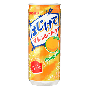 Hajikete Orange Soda 250ml Sangaria