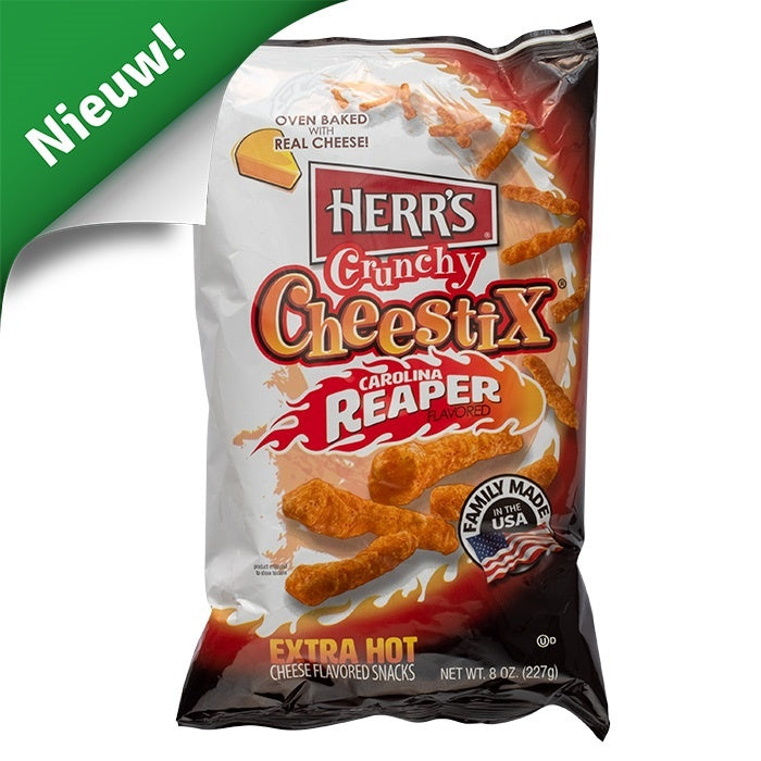 Herr's Cheestix Carolina Reaper 227g