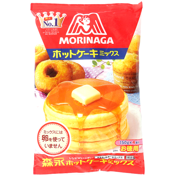 Japanese Pancake Mix Morinaga 150gx4 (600g)