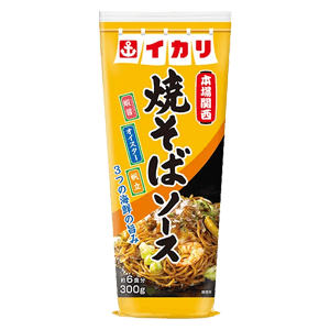 Ikari Yakisoba Sauce 300g - light orange label
