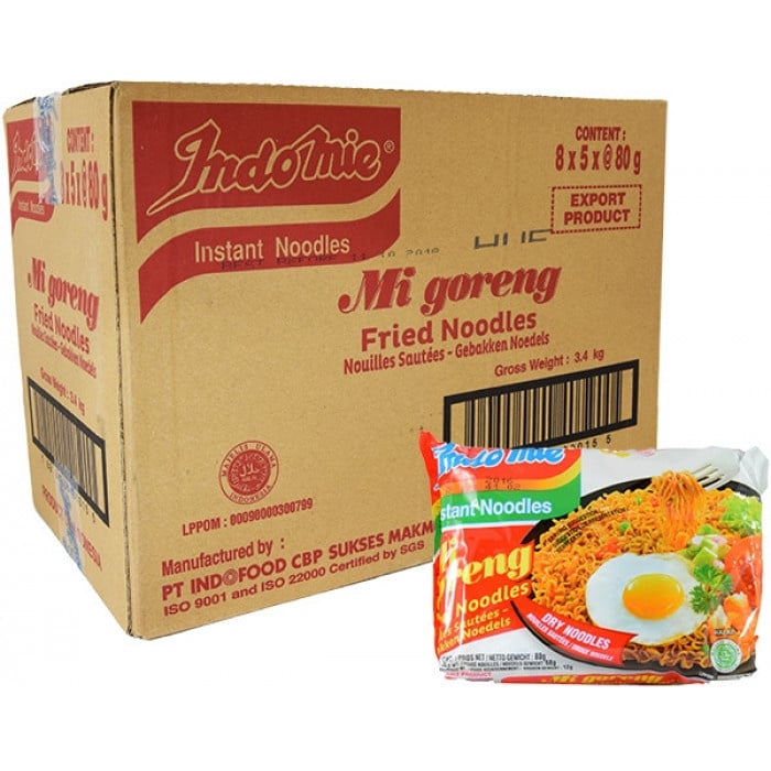 Indomie Mi Goreng 40pcs - Export Indonesia