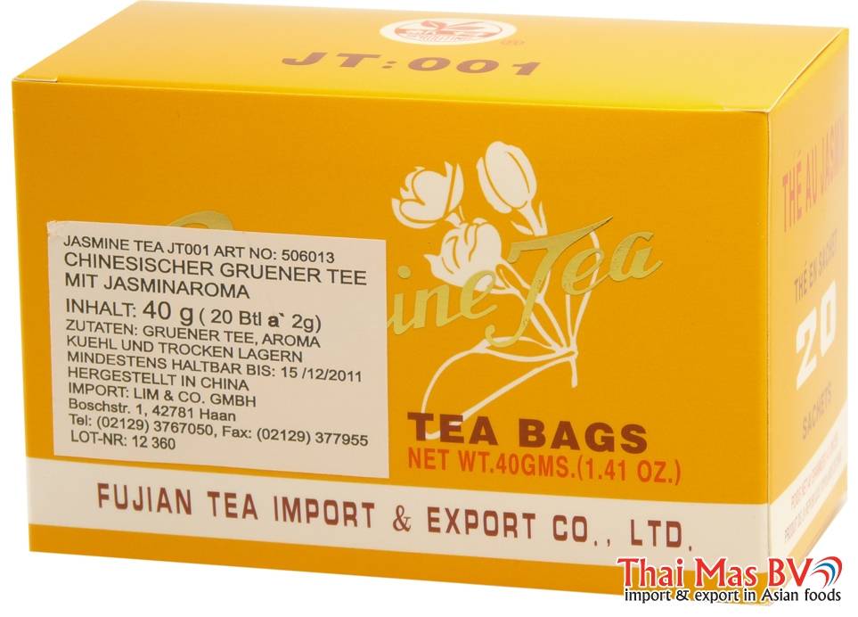 JJasmine Tea JT001 Sprouting 40 gr - 20 sachets