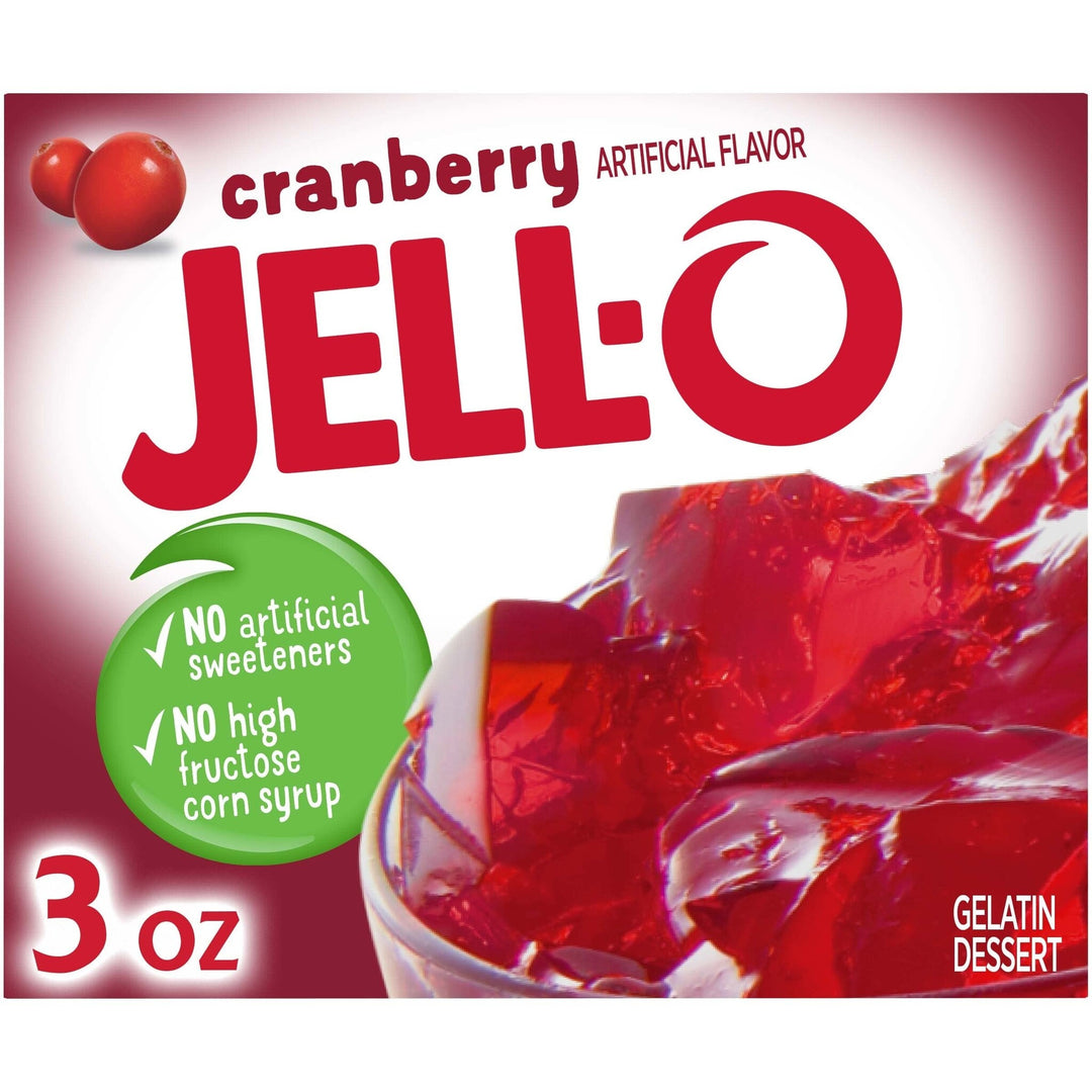 Jell-o Cranberry 85gr | 3oz