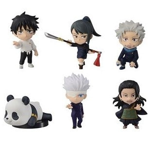 Jujutsu Kaisen Adverge Motion - set 6 figures