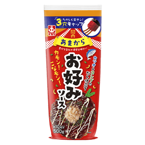 Kansai Ama-Kara Okonomi Sauce 500g - Red label