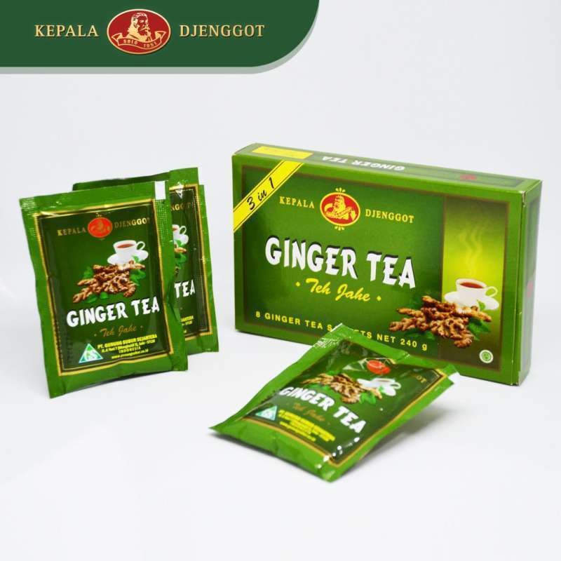 ginger tea 200g - 8 sachets kepala djenggot