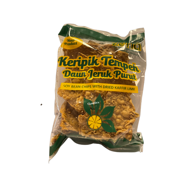 Keripik Tempeh 200gr Duan Jeruk Purut Zona Green pack