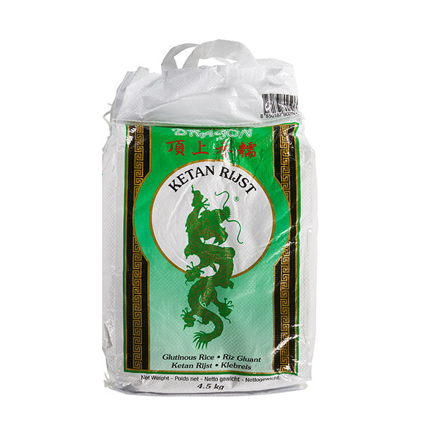 Dragon Ketan Rice / Glutinous Rice 4.5kg - Green pack