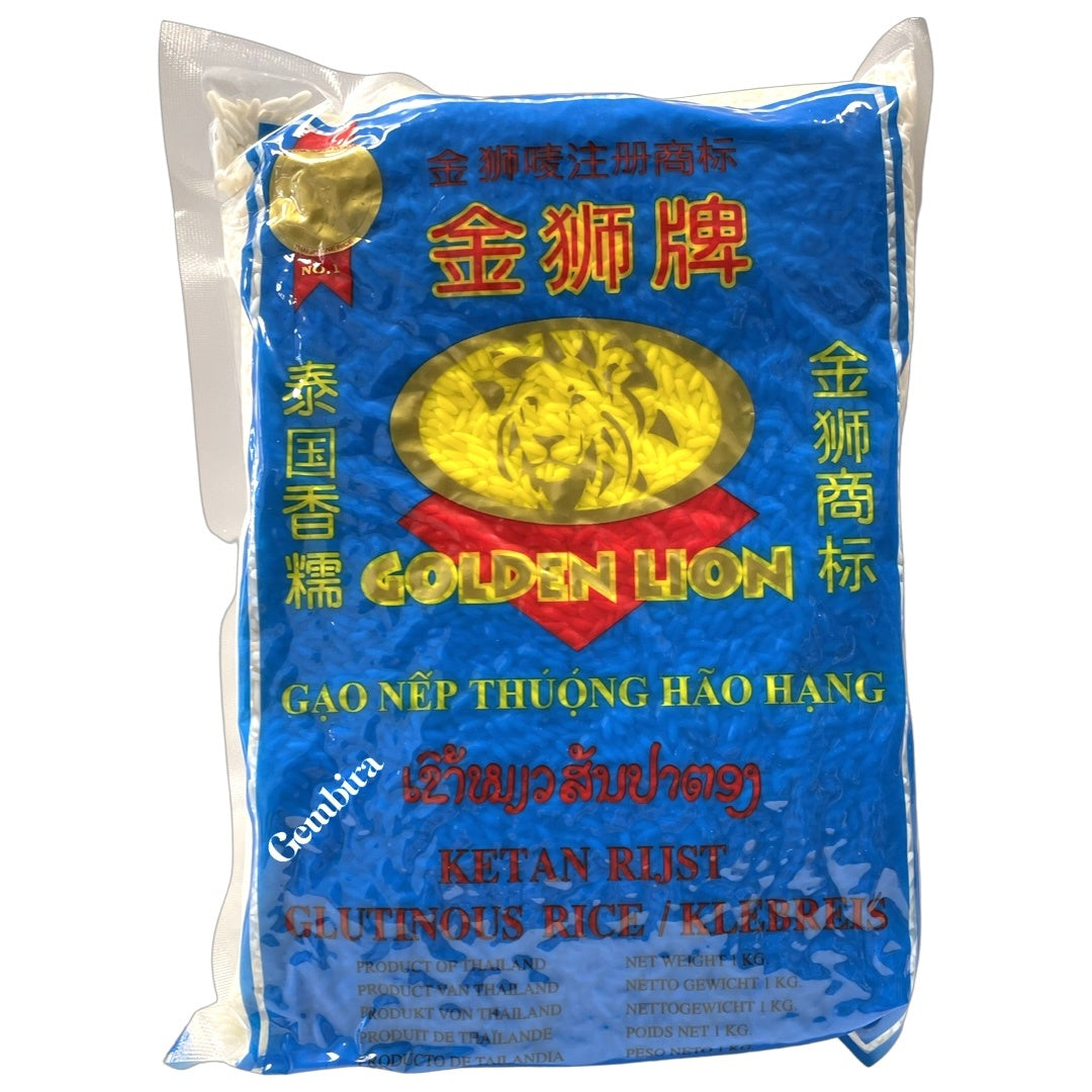 Ketan Rice - Glutinous 1 kg Golden Lion