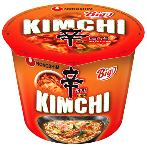 kimchi big bowl 112g nongshim