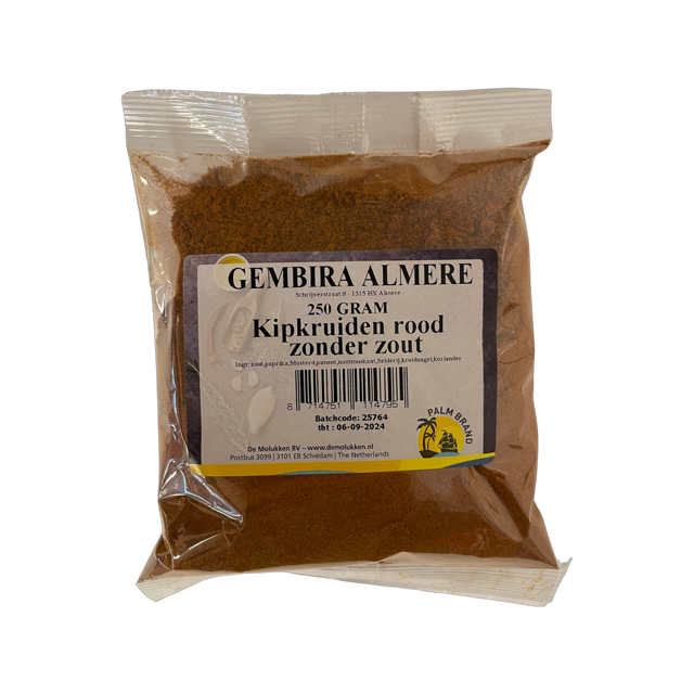 Chicken spices red without salt 250g - Palm