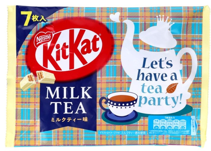 Kit Kat Mini Milk Tea 7 pieces 81.2g Nestle Japan