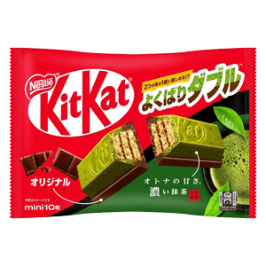 Kit Kat Mini YokuBari Double Matcha Choco 10 pieces 116g Nestle Japan