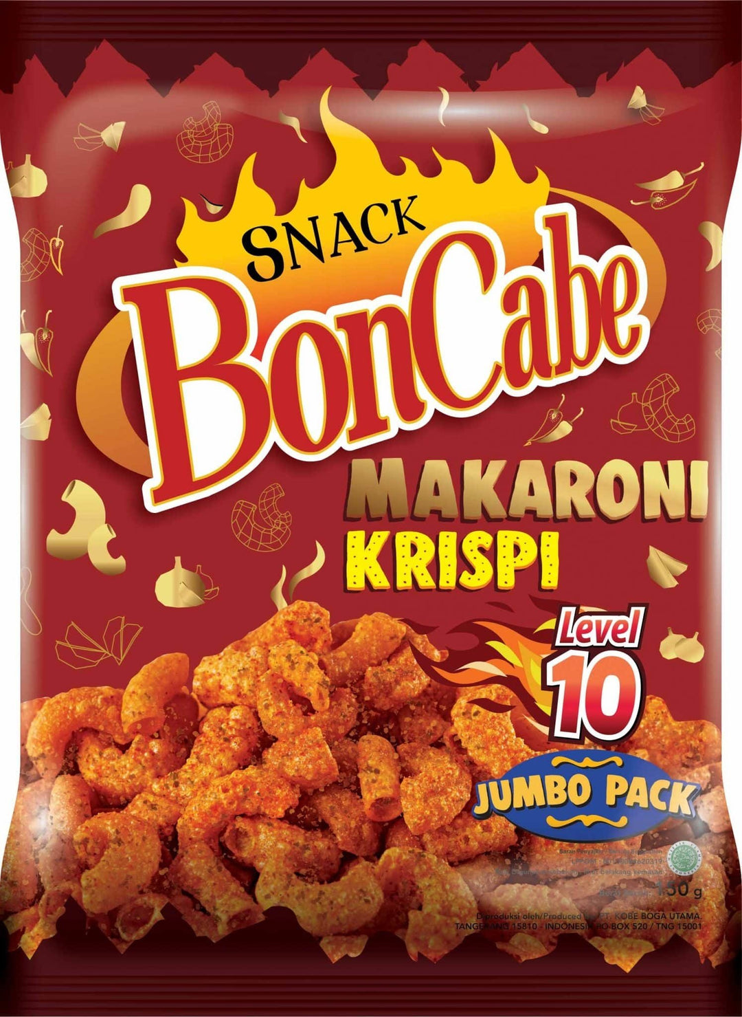 BonCabe Makaroni Krispi Level 10 - 150g - red