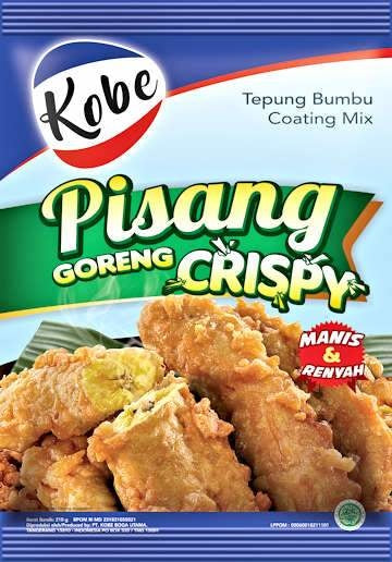 Kobe Pisang Goreng banana fritter mix 75gr