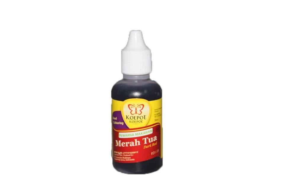 Red Coloring 30ml Koepoe Koepoe Merah Tua