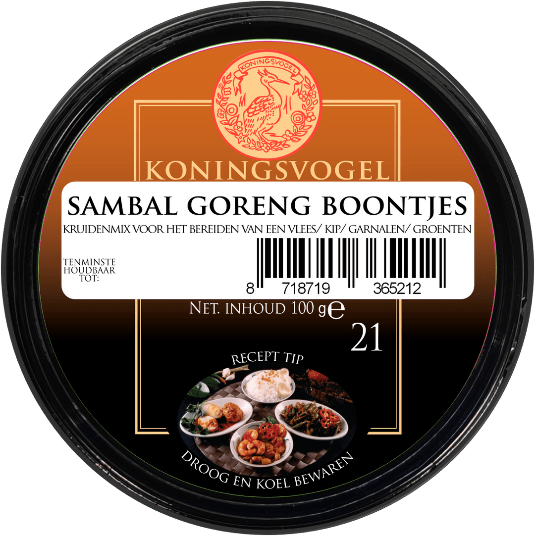 Sambal goreng bean mix. 21