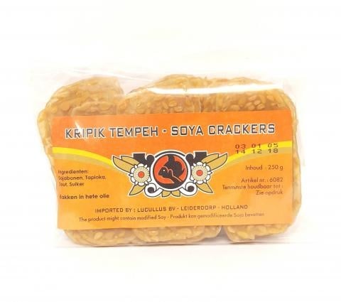 Kripik Tempeh - Soy Crackers 250g Lucullus
