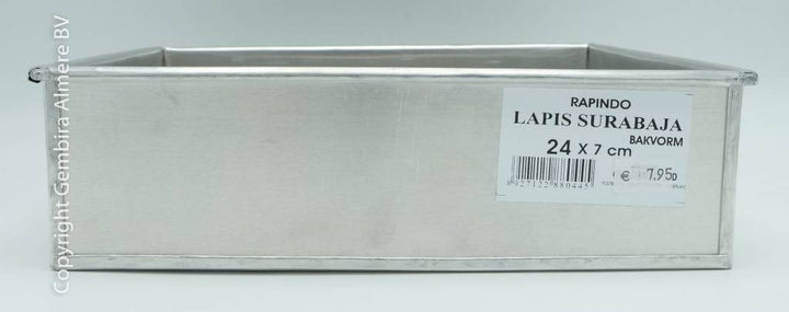 Lapis Surabaja baking pan 24x7cm Nesia