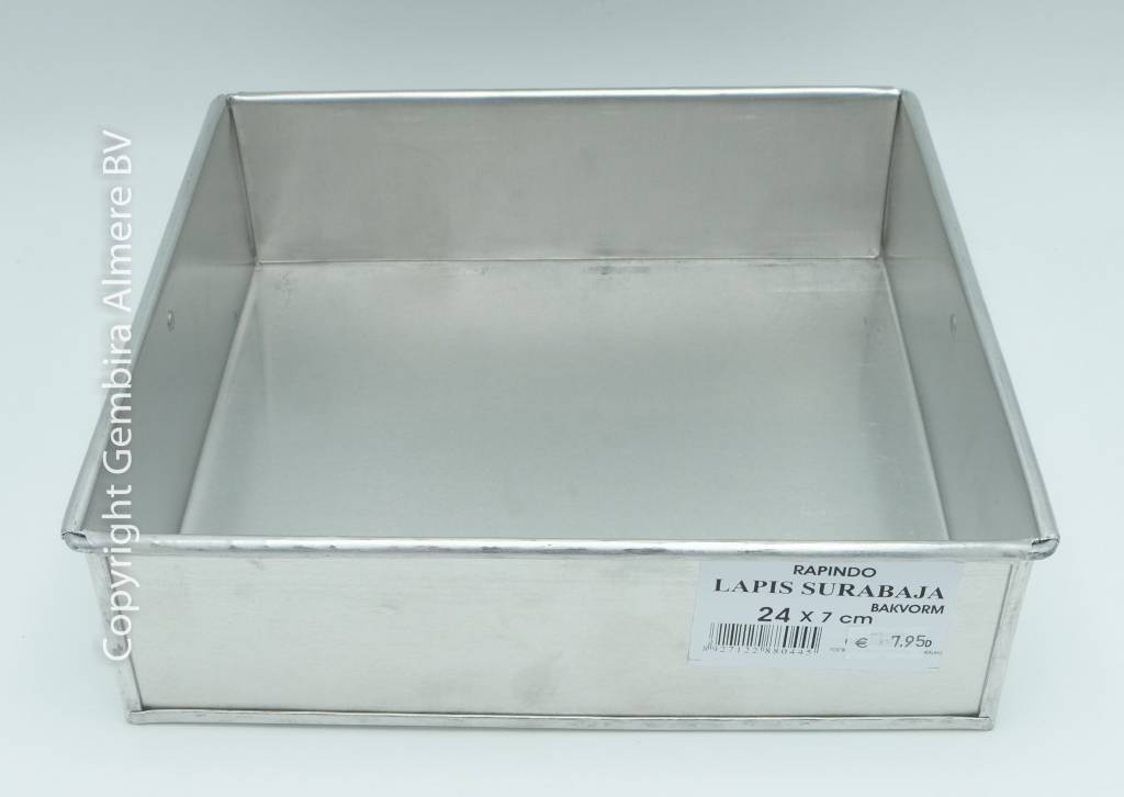 Lapis Surabaja baking pan 24x7cm Nesia