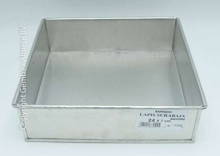 Lapis Surabaja baking pan 24x7cm Nesia