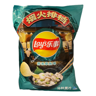 Lays Potato Chip Mustard Octopus 70g
