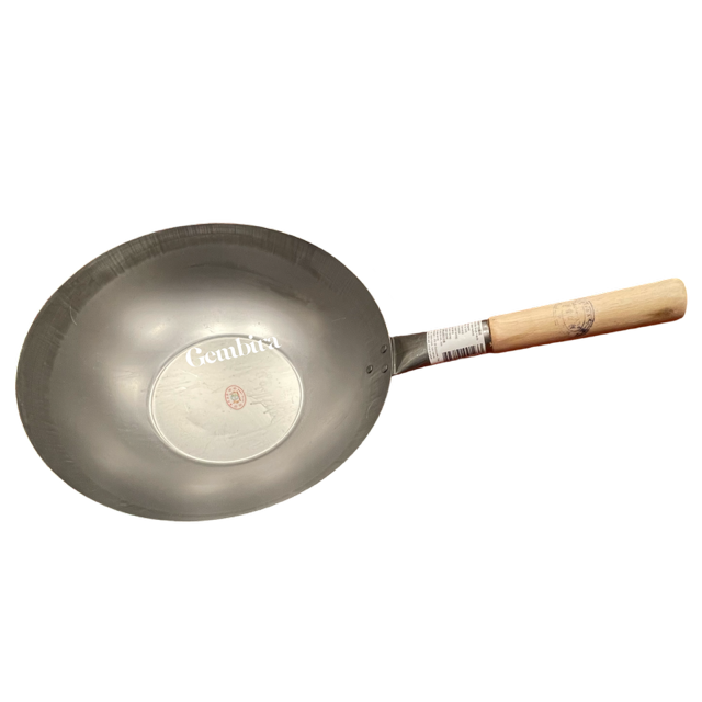 Leung Tim Wok Iron Flat 14 inch (35cm) Handle - 909064